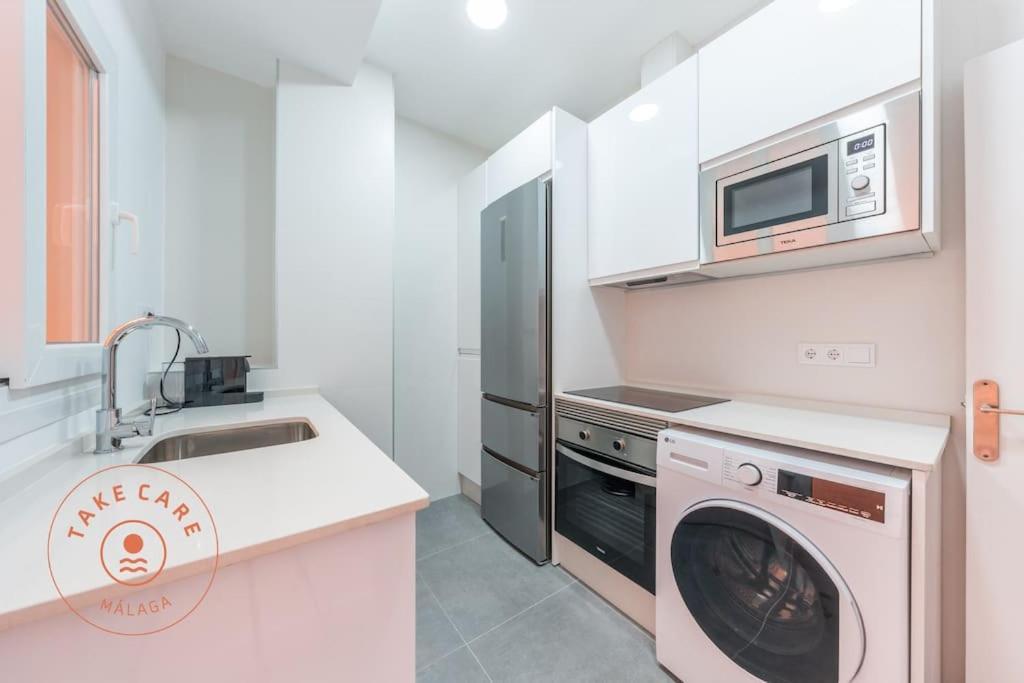 Cosy Apartment With Patio In Malaga - Tcm Eksteriør bilde